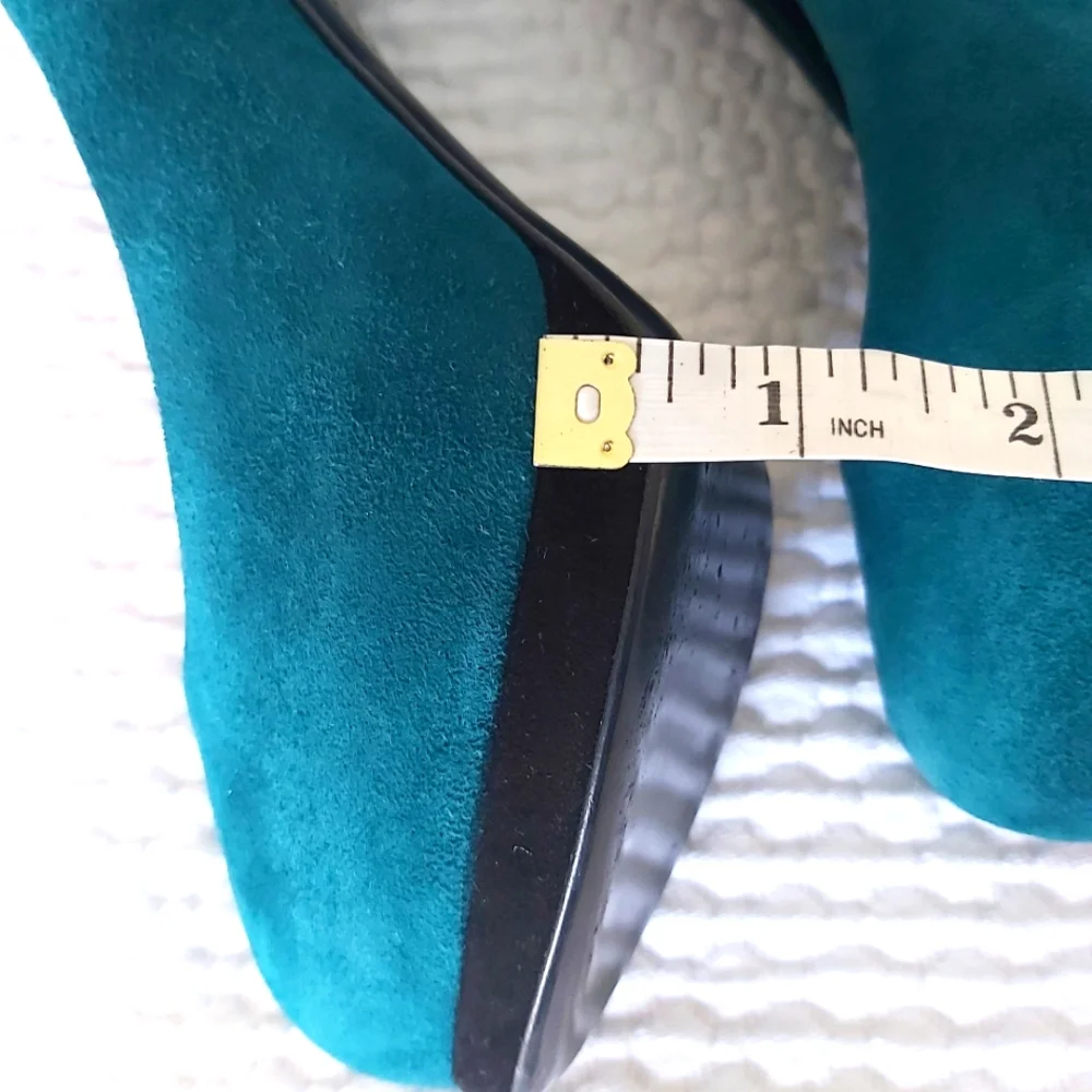 Giuseppe Zanotti Suede Platform Pumps - Picture 11 of 15